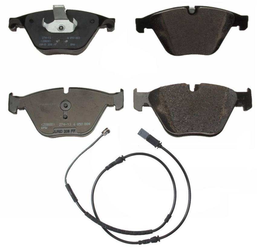 BMW Disc Brake Pad Set - Front (w/ Sensor)